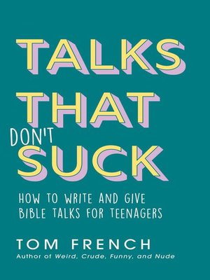 cover image of Talks That Don't Suck